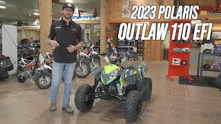 2023 Polaris Outlaw 110 EFI Review Available for Sale [upl. by Ettenot]