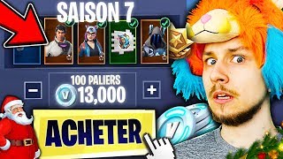 JACHETE LE PASS DE COMBAT ENTIER DE LA SAISON 7 FORTNITE BATTLE ROYALE [upl. by Adrien]