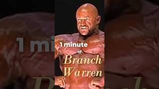 1 MINUTE OF BRANCH WARREN 💀 shorts [upl. by Laise673]