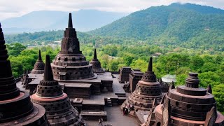 Explore Borobudur The Worlds Largest Buddhist Temple in 50 Seconds [upl. by Antonietta]