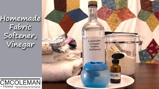 Homemade Fabric Softener  Scented Vinegar [upl. by Wistrup]