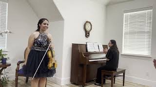 Junior Recital  Bruch Concerto No 1 in G minor Allegro moderato [upl. by Rogers]