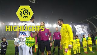 Amiens SC  FC Nantes 01  Highlights  ASC  FCN  201718 [upl. by Bibeau]