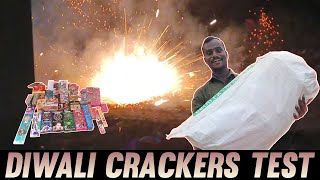 💥 DIWALI CRACKERS TEST 🎇 100 ENJOY 🥳 [upl. by Ekyt]