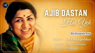 Ajeeb Daastan Hai Yeh Lyrics  Lata Mangeshkar RIP  Raaj Kumar Helen  Dil Apna Aur Preet Parai [upl. by Giraud]