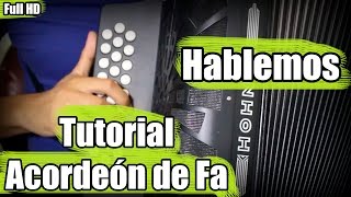 Hablemos acordeón de Fa Instruccional con adornos [upl. by Varion]