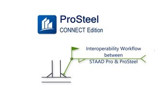 Interoperability Workflow between STAAD Pro and ProStructures Part 2  ProSteel CONNECT Edition [upl. by Leur617]