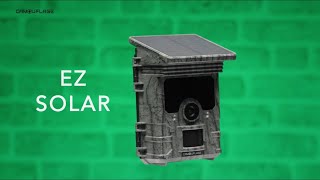 Product Video Camouflage EZ Solar Wildcamera  English [upl. by Tabb]