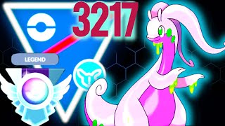 Goodra hits RANK 4 on the leaderboard in Great League Remix  Pokémon GO Battle League [upl. by Arivle]