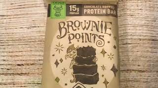 Earth Fed Muscle Brownie Points Chocolate Brownie Grass Fed Whey Protein Bars Nutritious but not ve [upl. by Onstad829]