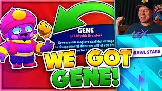 UNLOCKING NEW BRAWLER GENE  His range is CRAZY  Brawl Stars [upl. by Brenn]