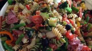 Recipe Share  Italian Pasta Salad [upl. by Sone]