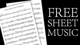 GET UNLIMITED FREE SHEET MUSIC  Downloading MuseScore Sheet Music for FREE Without Subscription [upl. by Anul87]