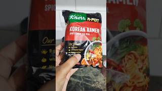 Knorr Korean Ramen Spicy Veg Kimchi Meal food korean noodles [upl. by Sadoc234]