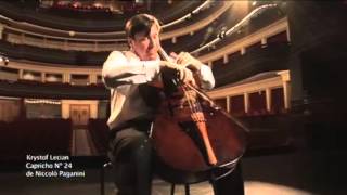 Paganini Caprice Capriccio Nº 24 for violoncello [upl. by Dreeda]