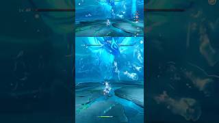 Epic Showdown Shenhe vs Beisht  Oceanic Defender Final Battle [upl. by Akema222]