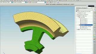 NX 6  Swept amp Tetrahedral Meshing [upl. by Sialac135]