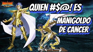 ¿Quién es Manigoldo de Cancer el Troll del Santuario ♋♋♋ Saint Seiya Lost Canvas [upl. by Pesek]