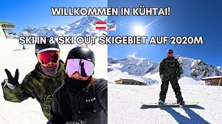 Kühtai VLOG Ski in amp out auf 2020 Metern  Piste direkt vor der Tür 🇦🇹⛷️🏂 [upl. by Ahcsas]