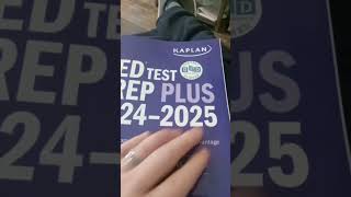 Ged TestPrep Plus 20242025 Year Book 4524 Unboxing [upl. by Akemrehs]