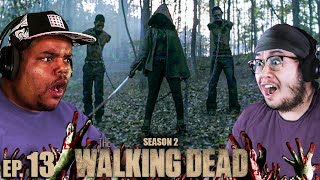 The Walking Dead REACTION Season 2 Episode 13 quotBeside the Dying Firequot [upl. by Alyosha]