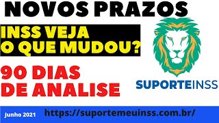 INSS 2021 Novos Prazos para ANALISE de BENEFICIOS 90 dias de Analise o que fazer l Suporte INSS [upl. by Uria]