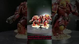 Crimson Wings Intercessors  40k warhammer40k warhammerminiatures miniature slpminis [upl. by Bridwell693]