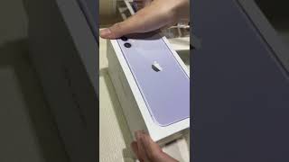 iPhone 11 PURPLE ♥️ UNBOXING  IAMLIKA LI [upl. by Yelssew]