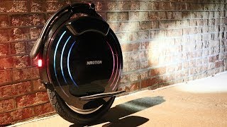 Inmotion V10F Electric Unicycle  POV Night Ride amp Headlight Test [upl. by Maurice]