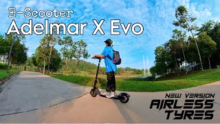 E Scooter Adelmar X Evo  Harga Bawah RM1K [upl. by Hildagarde]