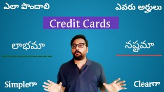 Credit Card లాభమా ౼ నష్టమా   Credit Card Explained in Telugu  HDFC  ICICI  SBI  AXIS Bank [upl. by Anirbys419]