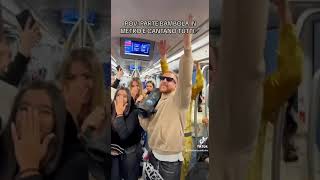 POV METTI BAMBOLA IN METRO E CANTANO TUTTI 🎤 antoine shorts bambola [upl. by Ganny]