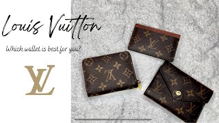 Louis Vuitton  Which Wallet is Best for You [upl. by Peednam]