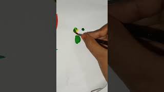 Parrot colour making at home shorts youtubeshorts [upl. by Nwahsar]