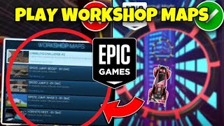 How to PLAY Rocket League WORKSHOP MAPS on Epic Games ✅ 2024 FULL GUIDE  DOWNLOAD Workshop Maps RL [upl. by Isaac246]