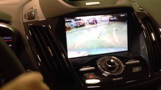 2013 Ford CMax backup camera [upl. by Ettennad536]