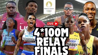 4100M Relays LIVE Paris 2024 Olympics Watch Party [upl. by Audri]