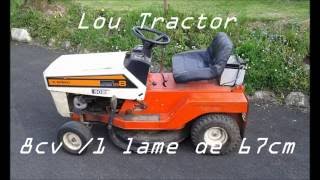 tracteur tondeuse electrique 2 [upl. by Nois]