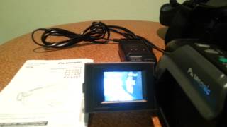 Panasonic palmcorder PVL501 VHS camcorder [upl. by Campney524]