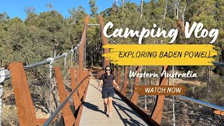 Family Camping Adventure at Baden Powell Campground  Stunning Views in Dwellingup WA [upl. by Htrahddis]