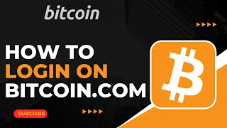 How to Login Bitcoincom Wallet Account [upl. by Matthieu183]