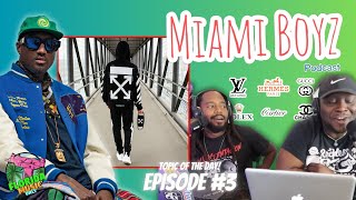 Is it Necessary to Wear Designer Clothes RIP VIRGIL ABLOH  Miami Boyz Podcast EP 3 Clip [upl. by Chatwin]