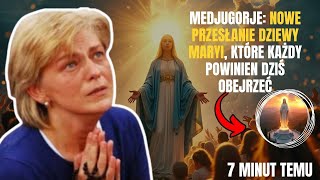 🚨PILNY MEDJUGORJE NOWE PRZESŁANIE DZIEWY MARYI KTÓRE KAŻDY POWINIEN DZIŚ OBEJRZEĆ [upl. by Delogu864]