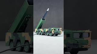 Dongfeng 17 Missile Vehicle Model – Alloy Military Simulation OneButton Ejection Lights amp Sound [upl. by Anaert]