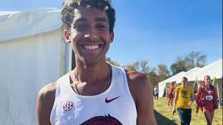 Yaseen Abdalla 8th At Wisconsin PreNationals In First Race Since Olympics Arkansas Wins Team Title [upl. by Zaragoza107]