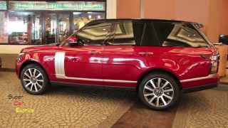 Range Rover Vogue SE Supercharged in bordeaux [upl. by Gavini]