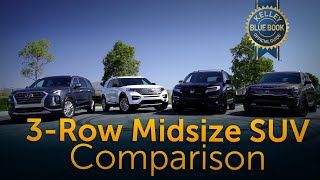 2020 3Row Midsize SUV Comparison  Kelley Blue Book [upl. by Enoek]