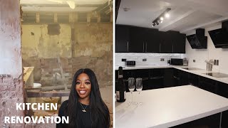 Kitchen Renovation UK Before and After  HOWDENS KITCHEN  EXTREME Kitchen Transformation 2020 [upl. by Meela]