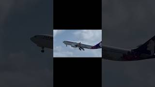 Hawaiian Airlines A330 Taking off 🛫 at HNL AIRPORT airplane a330 hawaiianairlines [upl. by Gula444]