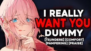 Tsundere Girlfriend Warms You Up ASMR Roleplay [upl. by Alysa]